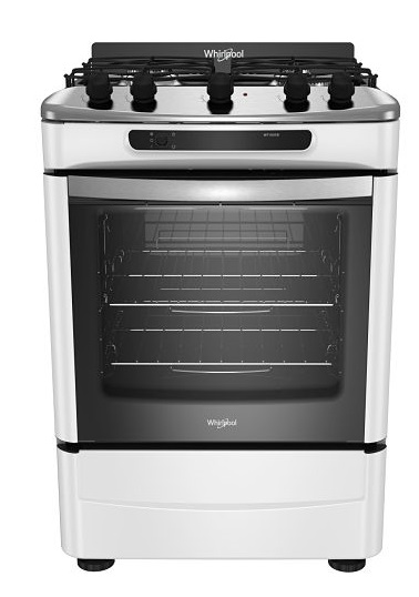 Eficiencia energética A Cocina 5 hornallas a gas Whirlpool Gourmand